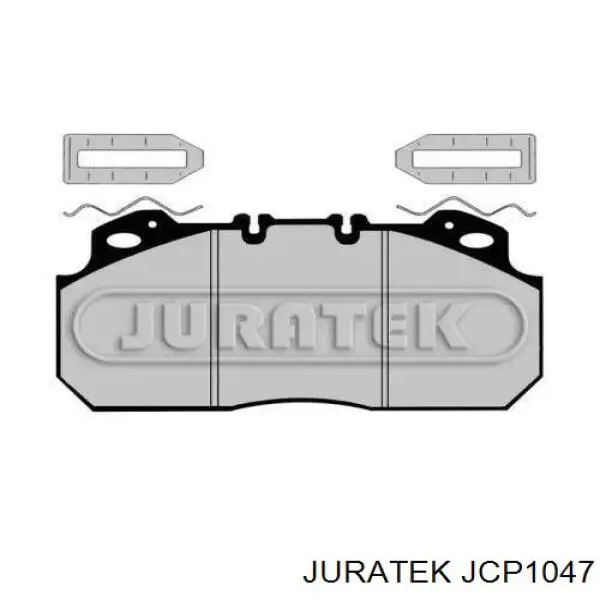 JCP1047 Juratek колодки тормозные передние дисковые