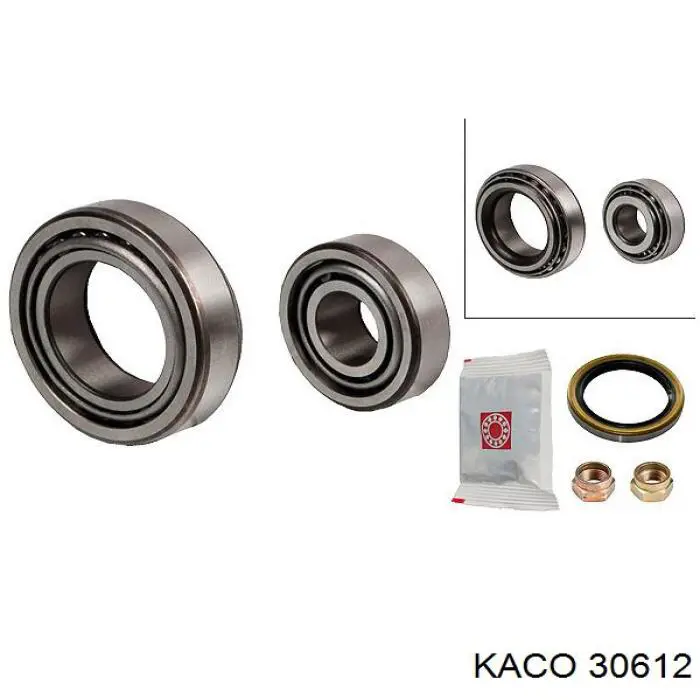 Подшипник ступицы задней наружный Kaco 30612 цена, от 4.69 USD