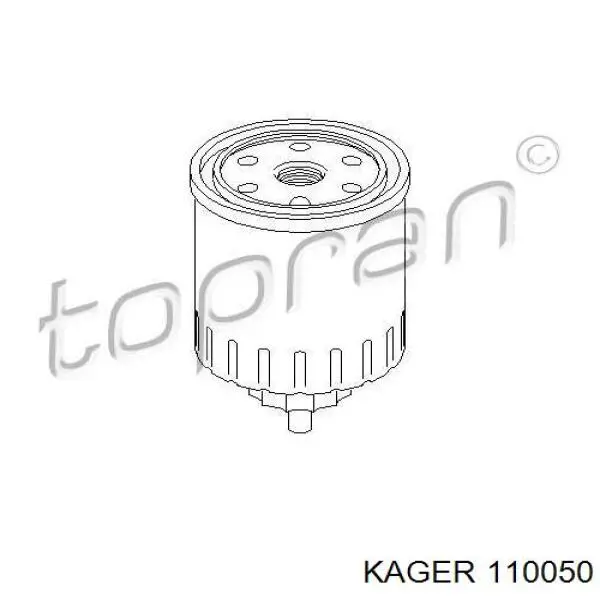 110050 Kager топливный фильтр