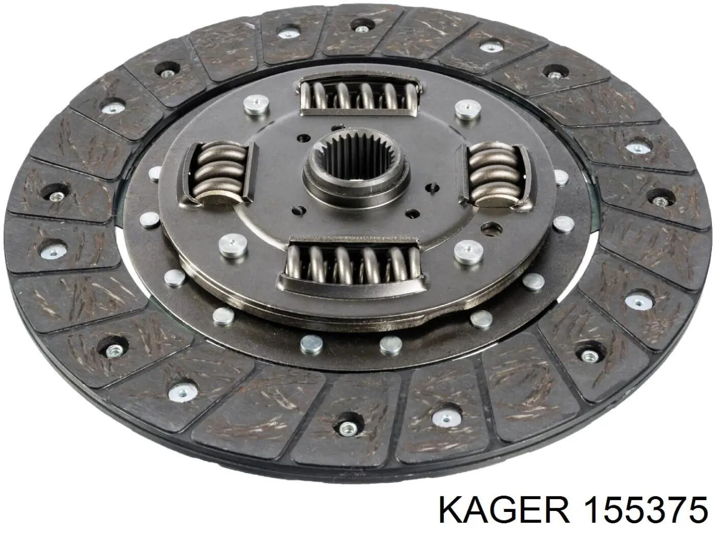 15-5375 Kager диск сцепления
