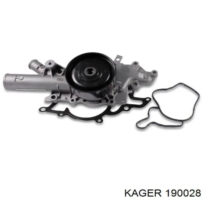 Задний трос ручника 190028 Kager