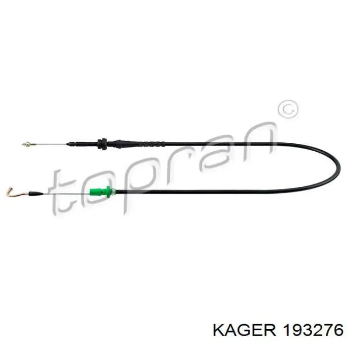 19-3276 Kager трос/тяга газа (акселератора)
