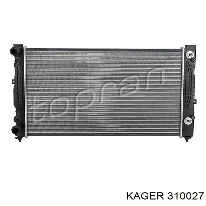 310027 Kager радиатор