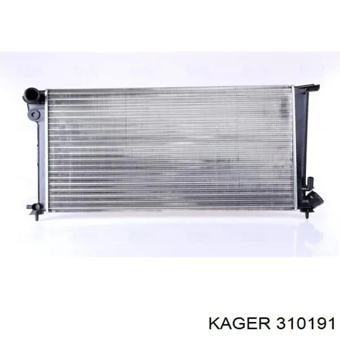31-0191 Kager радиатор