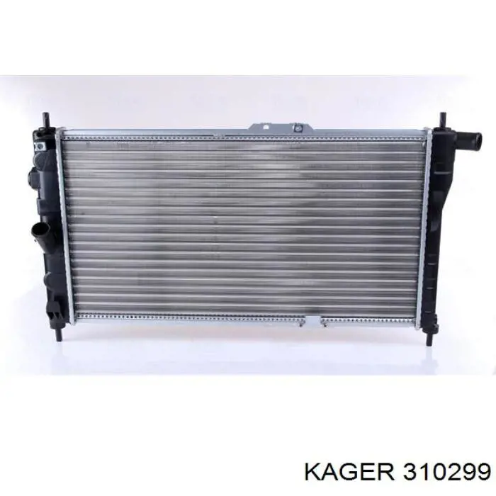 310299 Kager радиатор