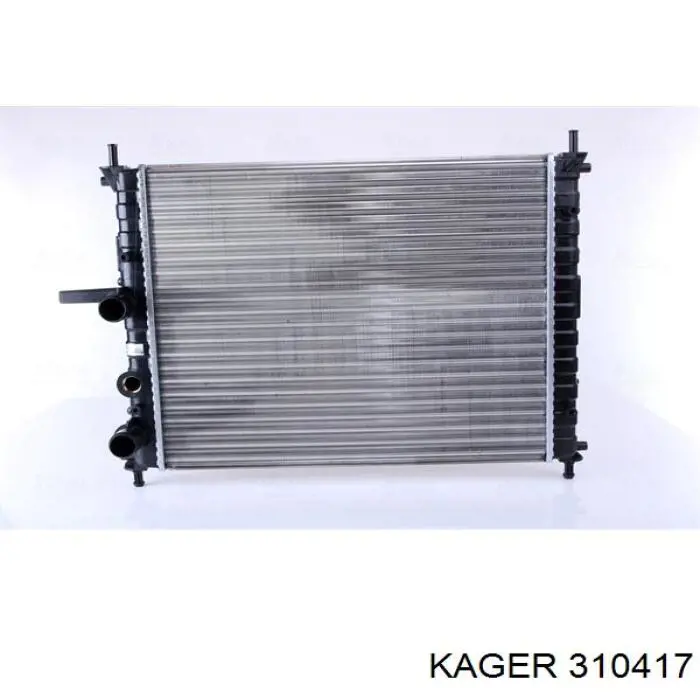 310417 Kager радиатор