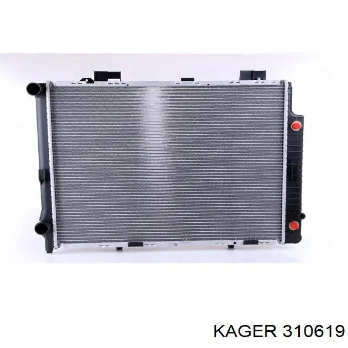 310619 Kager радиатор
