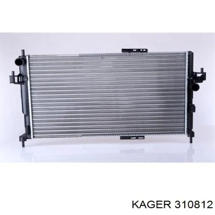 31-0812 Kager радиатор