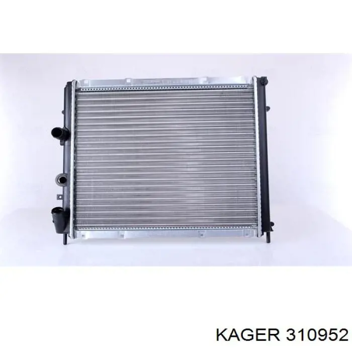 310952 Kager радиатор