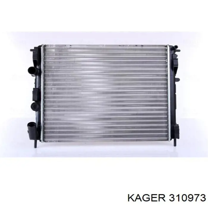 310973 Kager радиатор