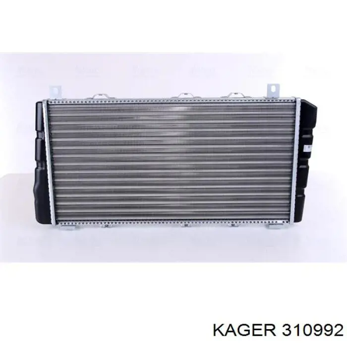 310992 Kager радиатор