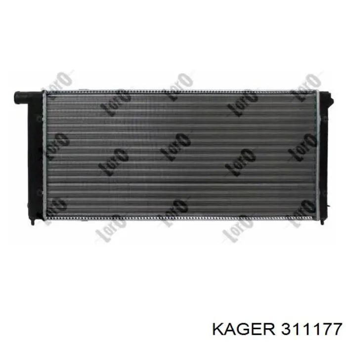 Радиатор 7764801 Kemp
