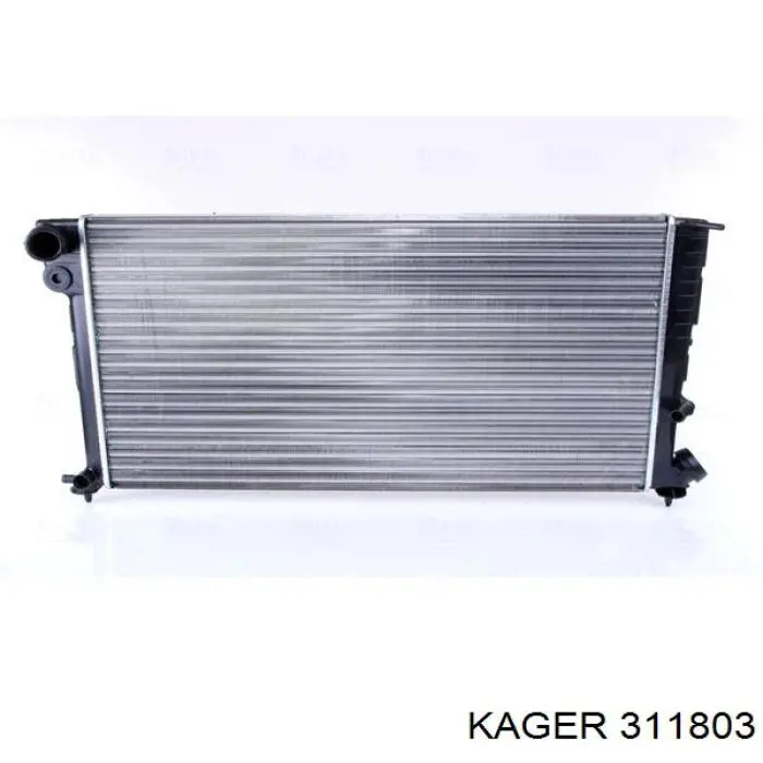 31-1803 Kager радиатор