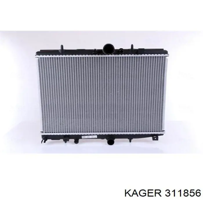 311856 Kager радиатор