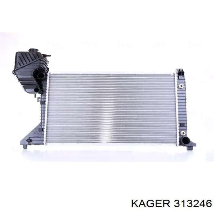313246 Kager радиатор
