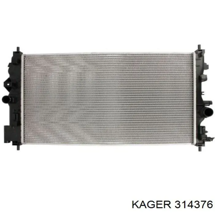 1300298 Market (OEM) радиатор