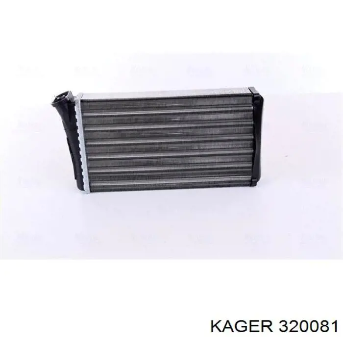 320081 Kager радиатор печки