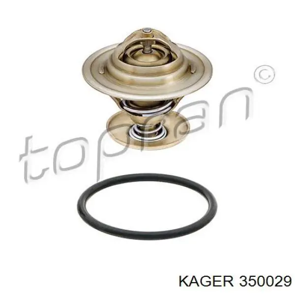 Колодки тормозные передние дисковые KAGER 350029