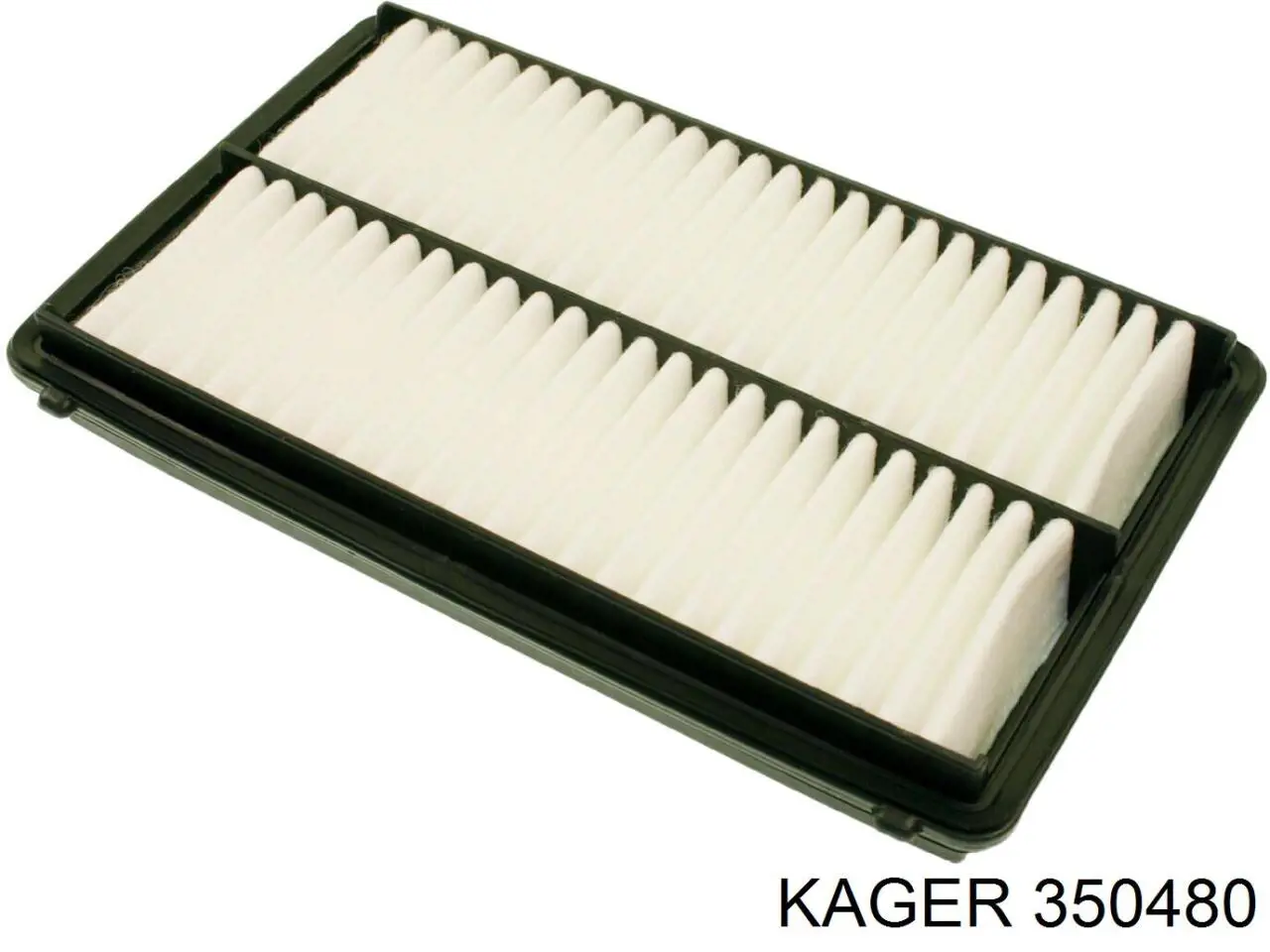 350480 Kager колодки тормозные передние дисковые