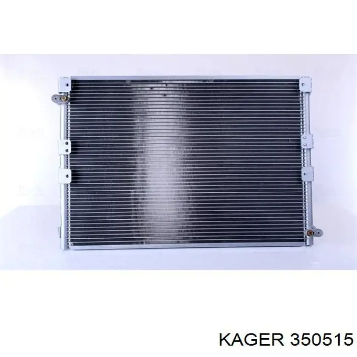350515 Kager колодки тормозные передние дисковые