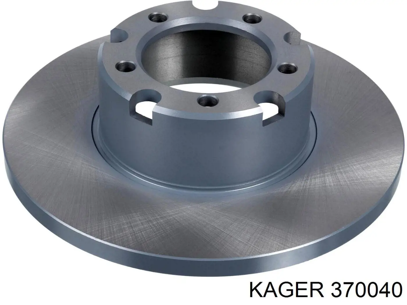 370040 Kager диск тормозной передний