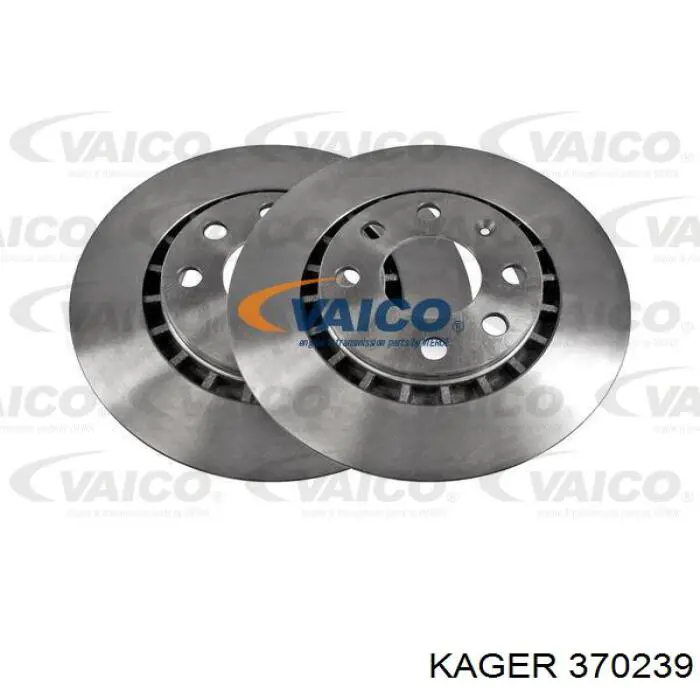 370239 Kager диск тормозной передний