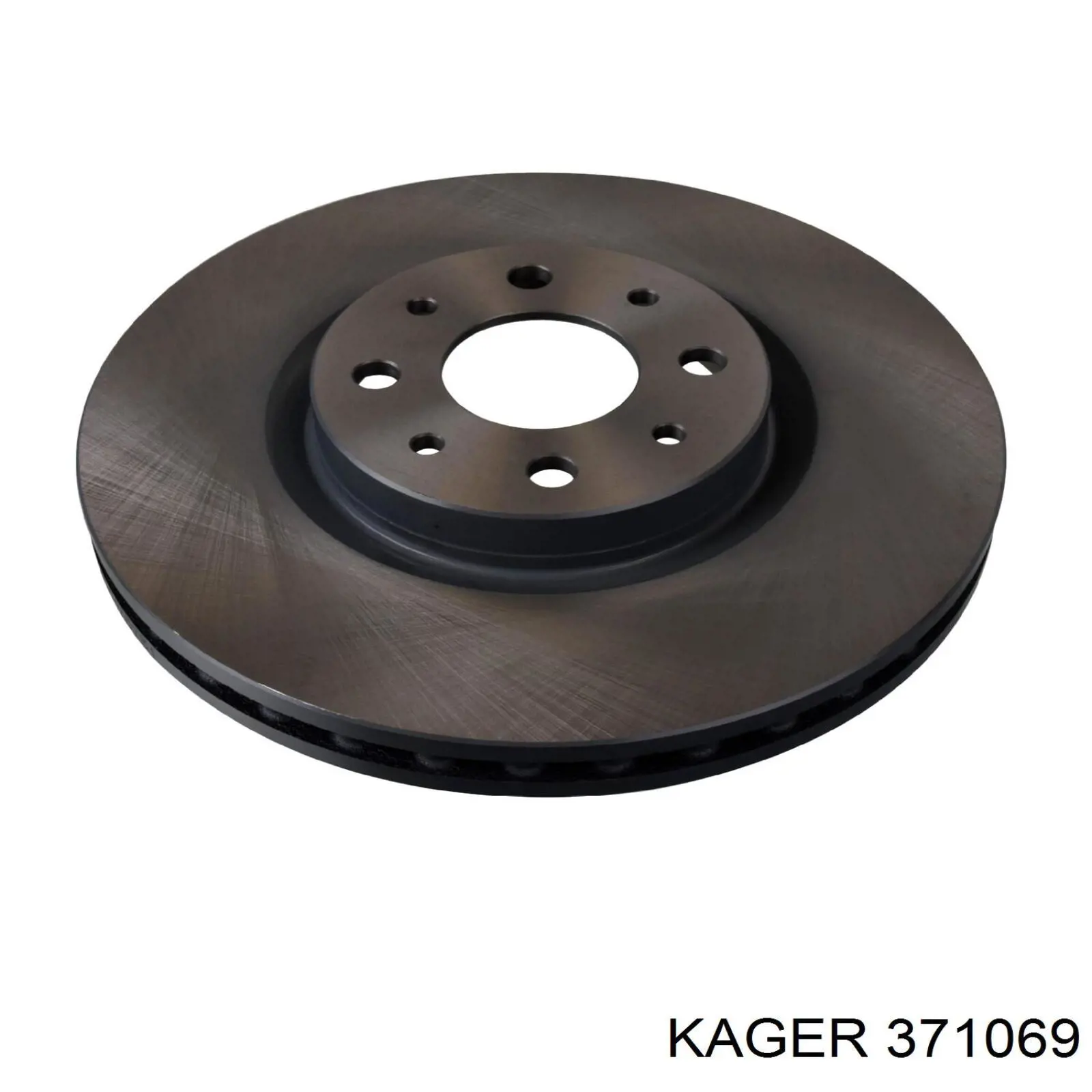 371069 Kager диск тормозной передний
