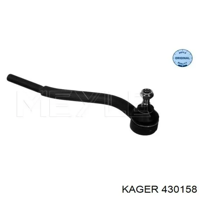 43-0158 Kager наконечник рулевой тяги внешний