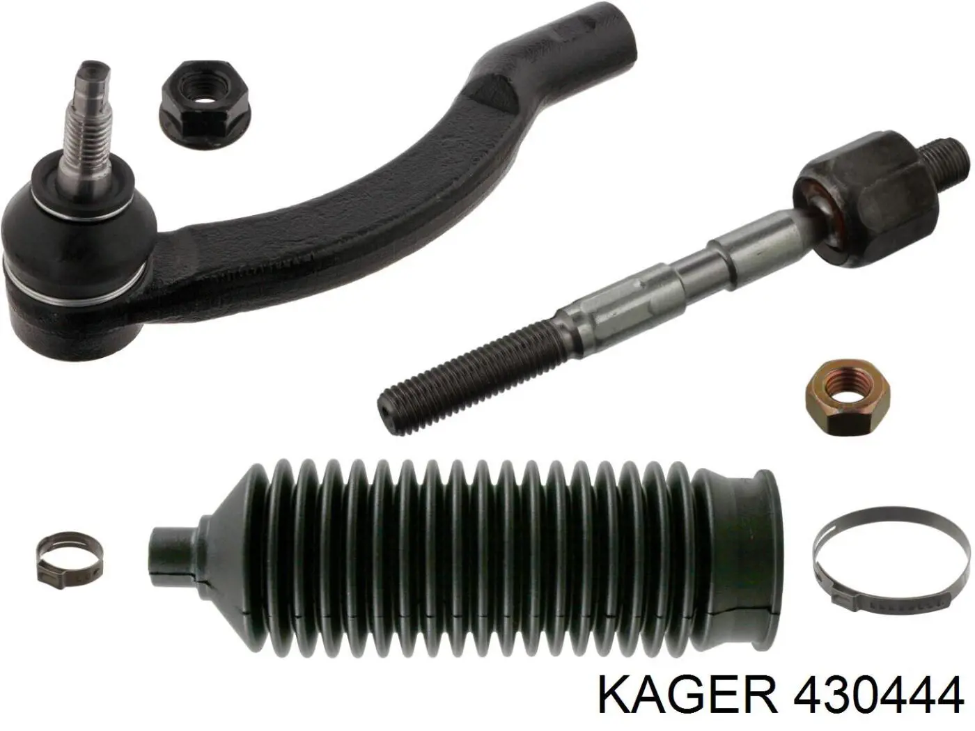 430444 Kager наконечник рулевой тяги внешний