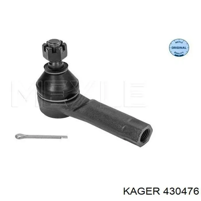 430476 Kager наконечник рулевой тяги внешний