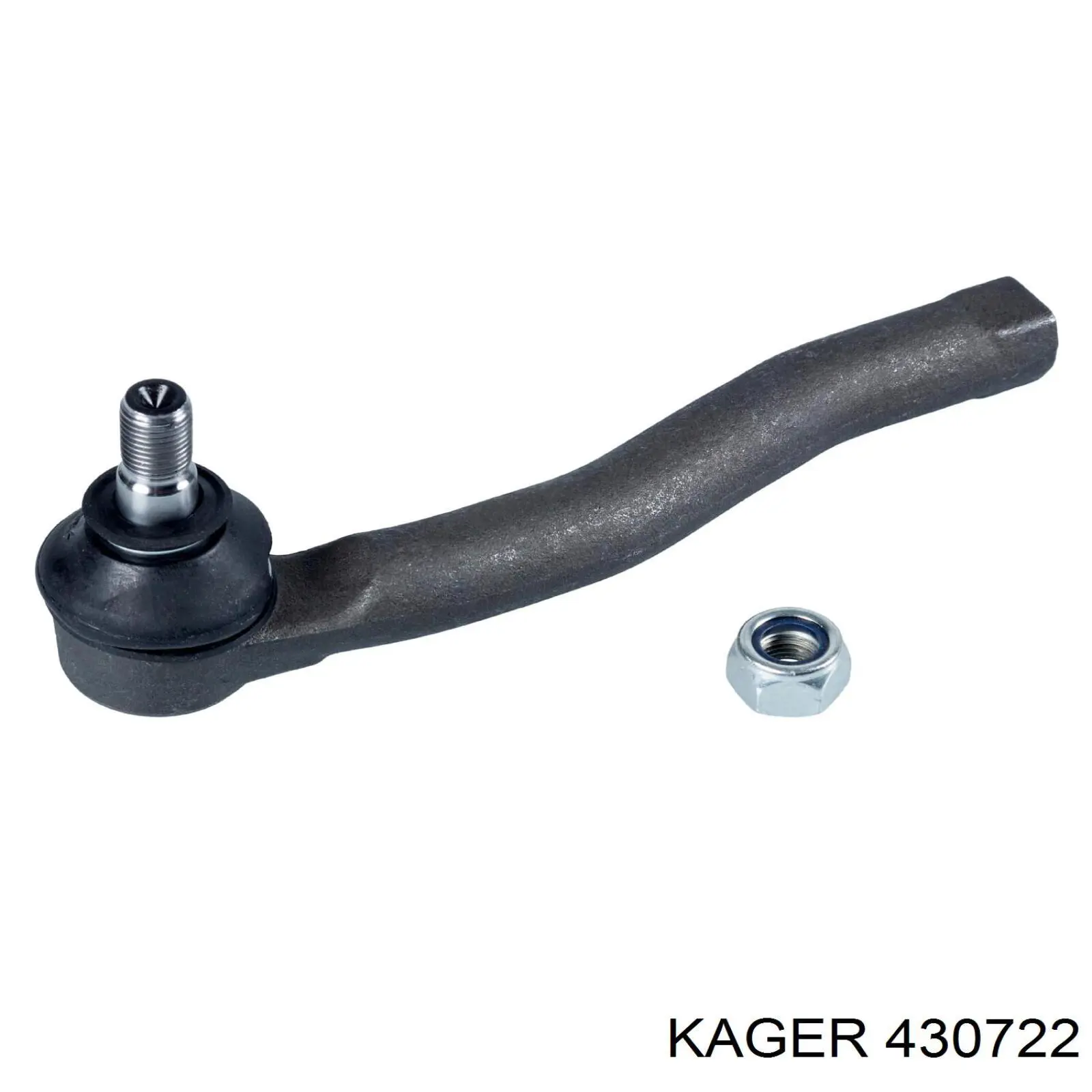 43-0722 Kager наконечник рулевой тяги внешний