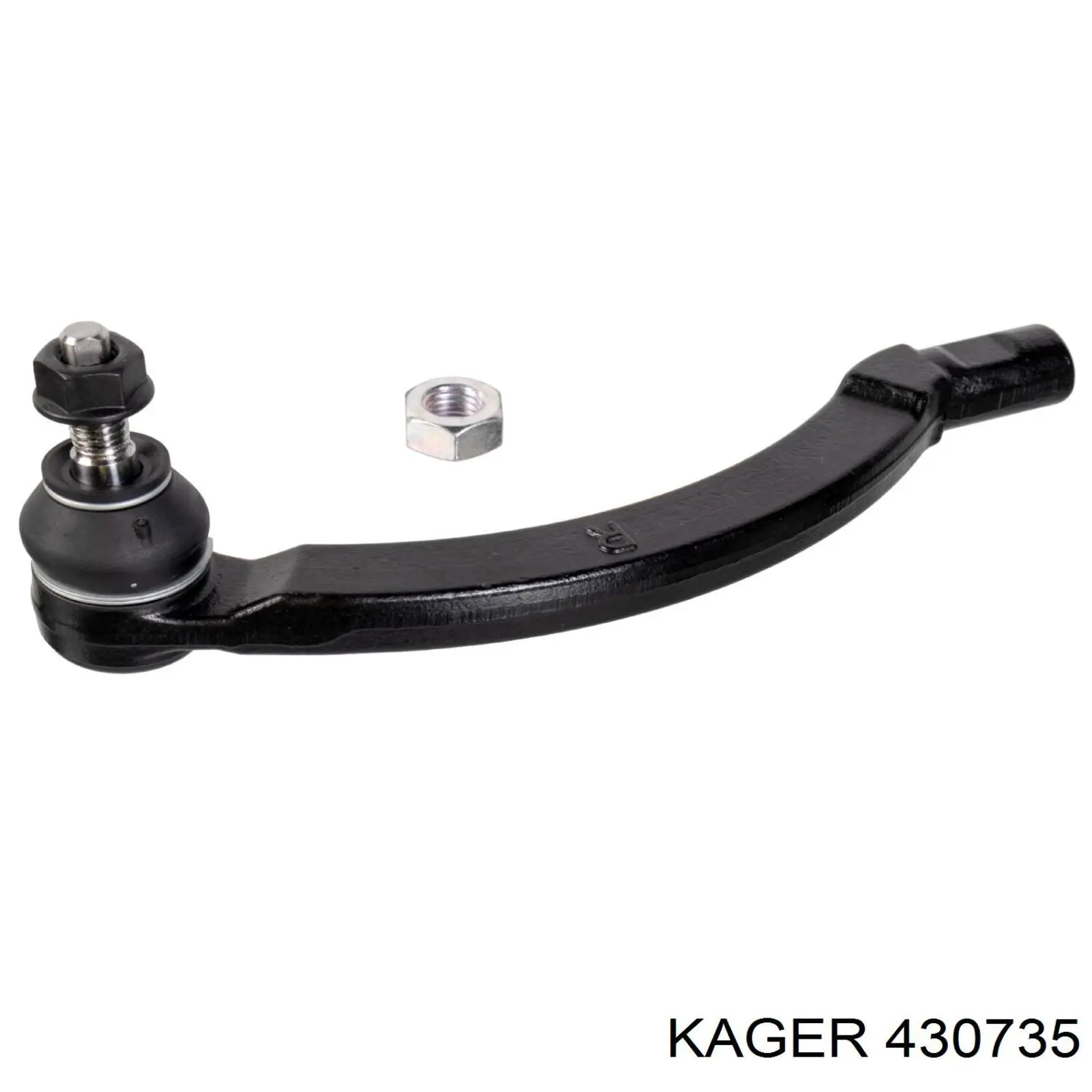 430735 Kager наконечник рулевой тяги внешний