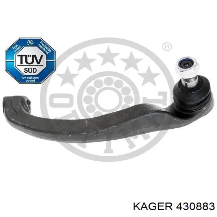 430883 Kager наконечник рулевой тяги внешний