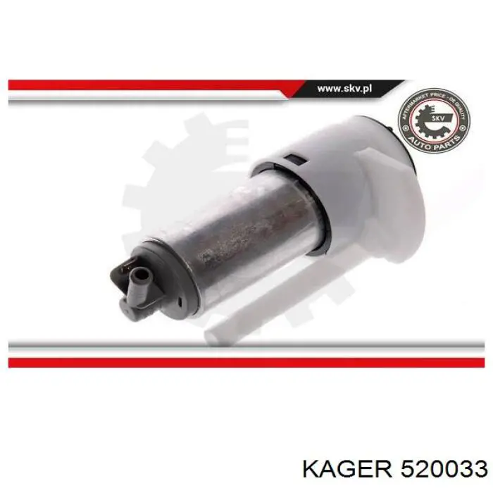 520033 Kager элемент-турбинка топливного насоса