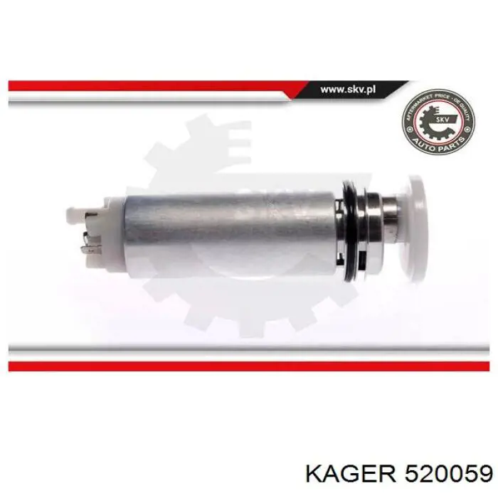 52-0059 Kager топливный насос электрический погружной