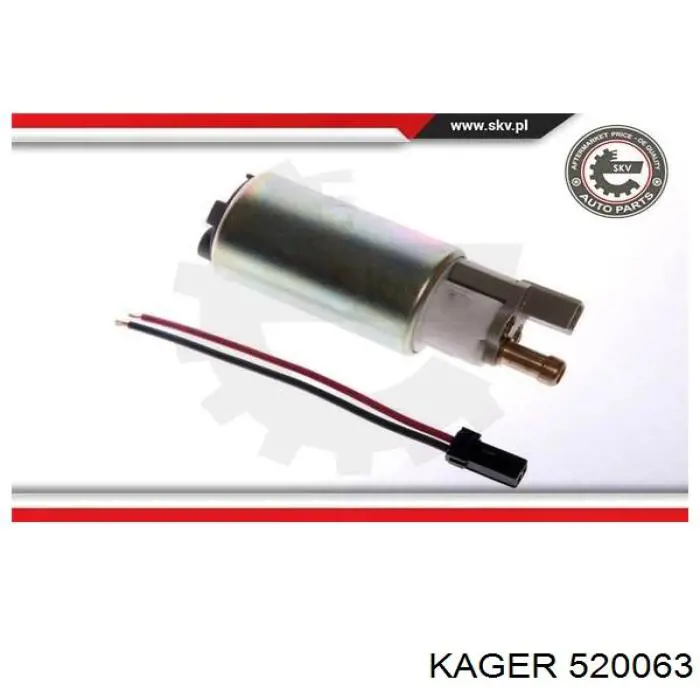 520063 Kager элемент-турбинка топливного насоса