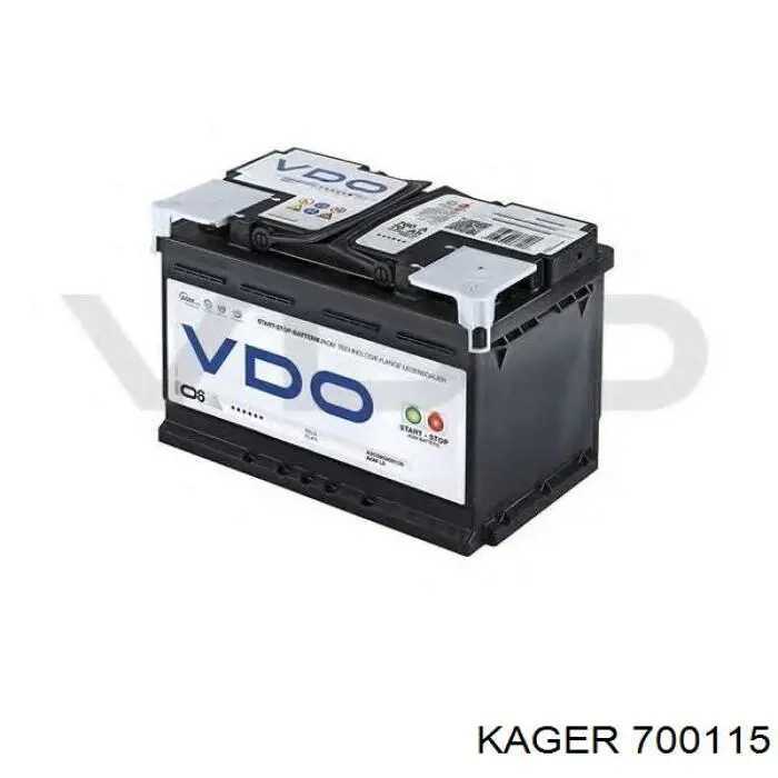 Купить Аккумулятор KAGER 70 А/ч (700115)