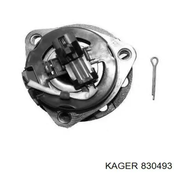 Задняя ступица 830493 Kager