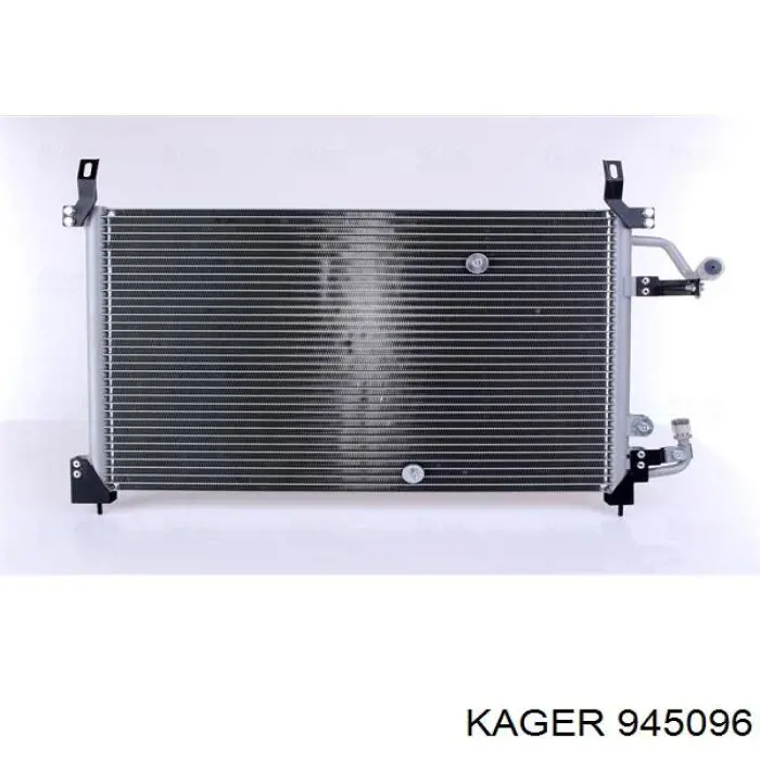945096 Kager радиатор кондиционера