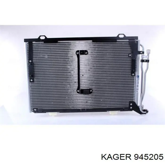 945205 Kager радиатор кондиционера