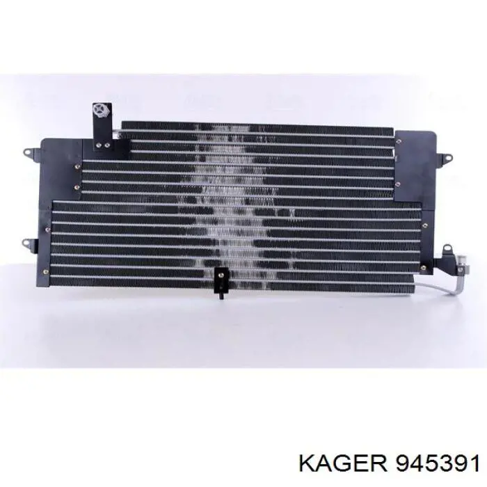 945391 Kager радиатор кондиционера