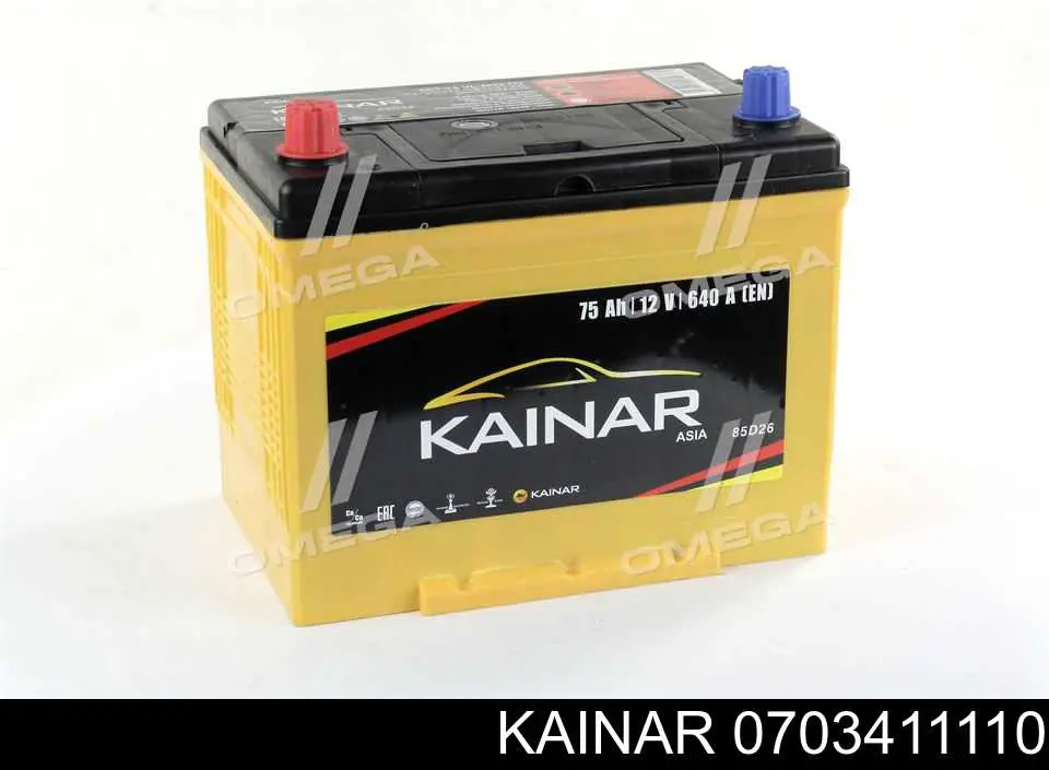 Аккумуляторная батарея (АКБ) Kainar 0703411110