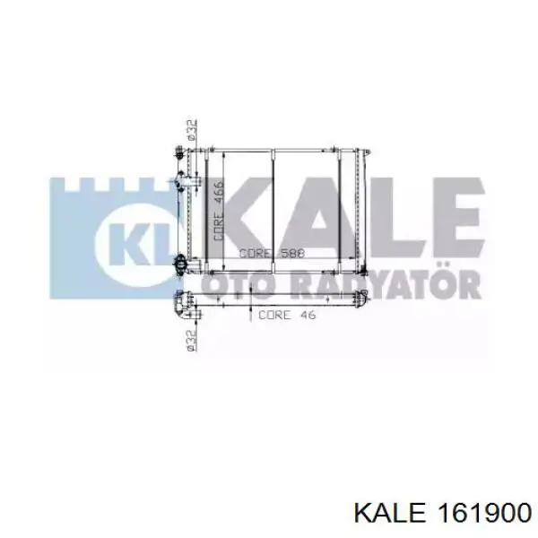 Купить 8660000469 Renault (RVI) Радиатор водяной