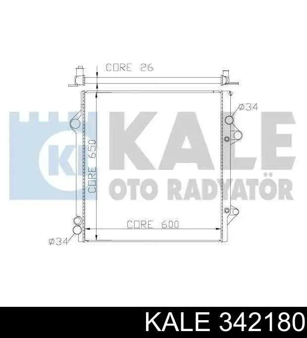 342180 Kale радиатор