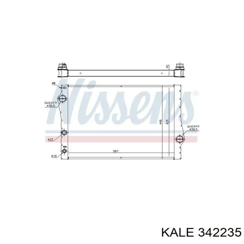 Купить 342235 Kale Радиатор водяной