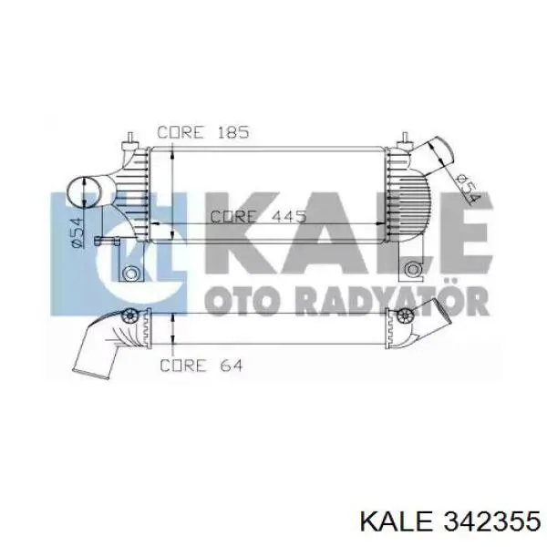 Интеркулер 342355 Kale