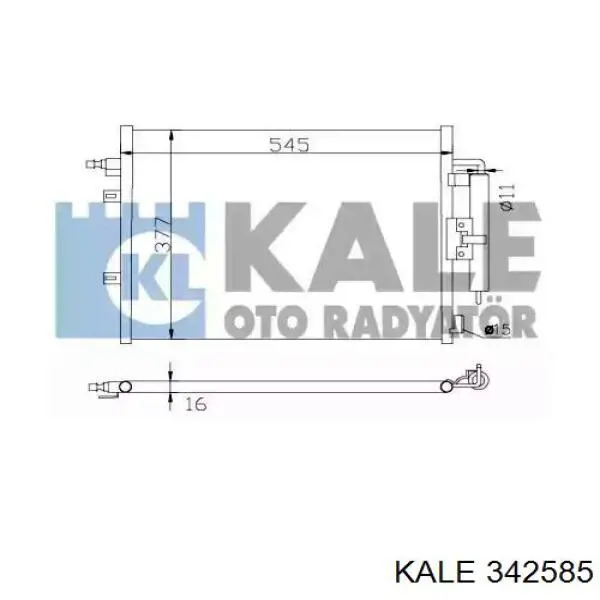 342585 Kale Конденсатор