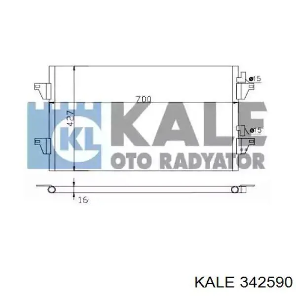 342590 Kale Конденсатор