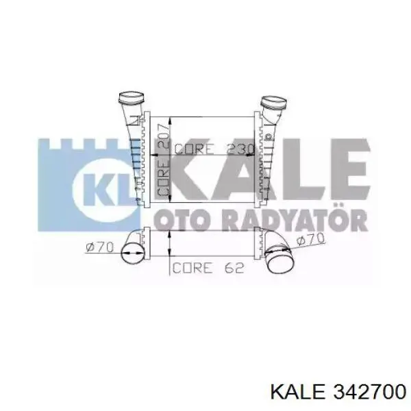 Интеркулер 342700 Kale