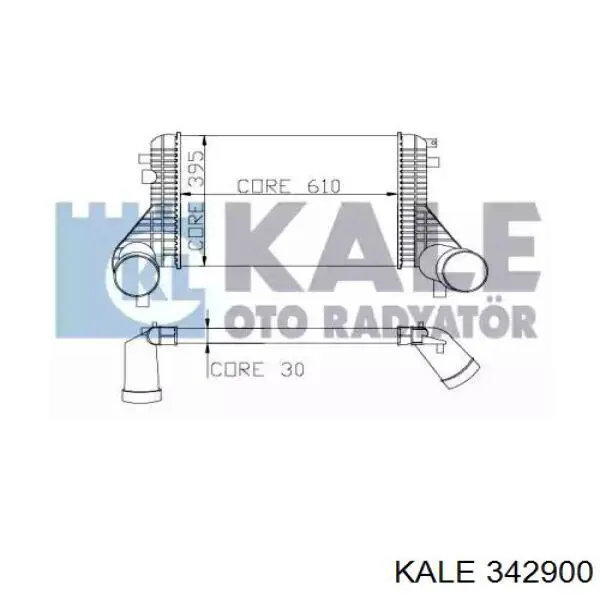 Интеркулер 342900 Kale